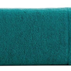 Ręcznik Damla 70x140 turkusowy ciemny 500g/m2 frotte Eurofirany