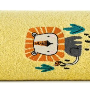 Ręcznik dziecięcy 50x90 Baby 69 pomarańczowy lew 450 g/m2 Eurofirany