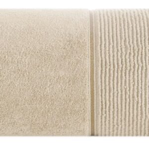 Ręcznik Emma 2 50x90 kremowy 500g/m2 frotte Eurofirany