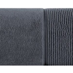 Ręcznik Emma 8 50x90 stalowy 500g/m2 frotte Eurofirany