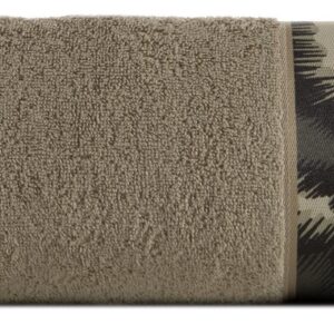 Ręcznik Eva 24 30x50 beżowy frotte bawełniany 500 g/m2 Eva Minge Eurofirany