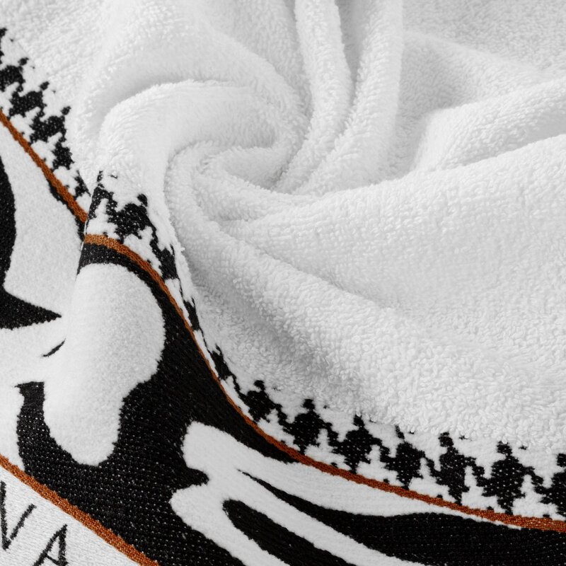 Ręcznik Eva 6 50x90 biały frotte 485 g/m2 frotte Eva Minge Eurofirany - obrazek 4