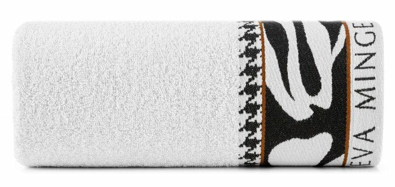 Ręcznik Eva 6 50x90 biały frotte 485 g/m2 frotte Eva Minge Eurofirany