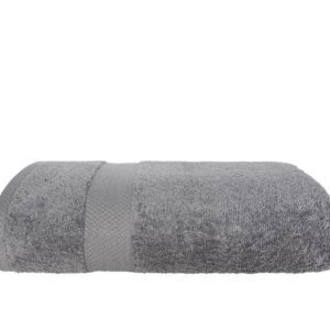 Ręcznik Fashion 50x100 szary 550g/m2 z bordiurą frotte bawełniany jednobarwny