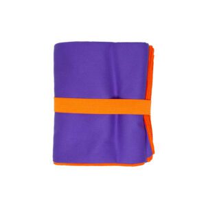 Ręcznik Fitness 80x130 fioletowy szybkoschnący na plażę na siłownię Faro