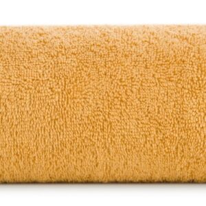 Ręcznik Gładki 2 30x50 musztardowy 33 500g/m2 Eurofirany