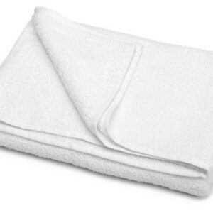 Ręcznik hotelowy 50x100 Aqua biały frotte gładki 500g/m2