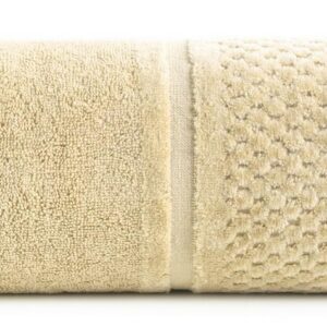 Ręcznik Ibiza 50x90 beżowy 550g/m2 frotte Eurofirany