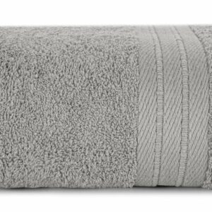 Ręcznik Kaya 50x90 srebrny frotte 500g/m2 Eurofirany