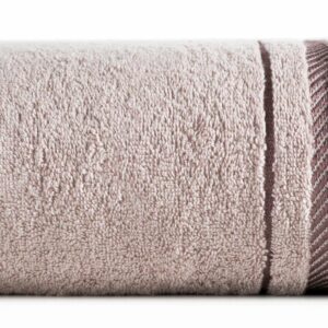 Ręcznik Koral 30x50 pudrowy różowy frotte 480g/m2 Eurofirany