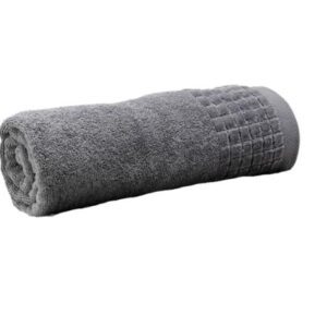 Ręcznik Larisa 50x100 stalowy 04 bawełniany 500g/m2