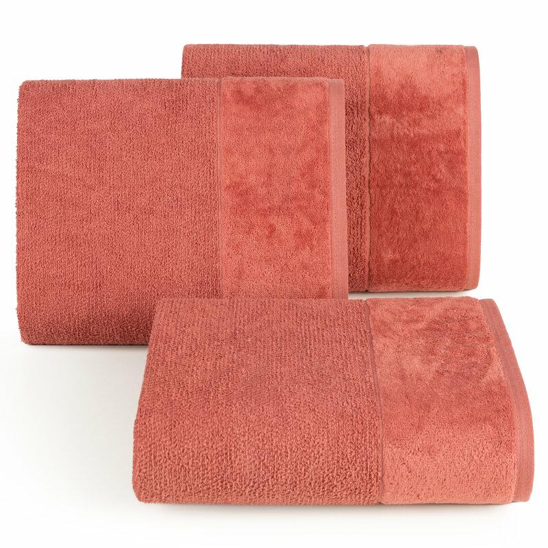 Ręcznik Lucy 30x50 marsala 500g/m2 Eurofirany - obrazek 2