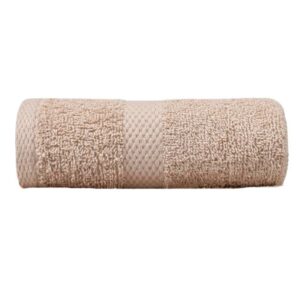 Ręcznik Lucy 70x140 beżowy 400g/m2 frotte