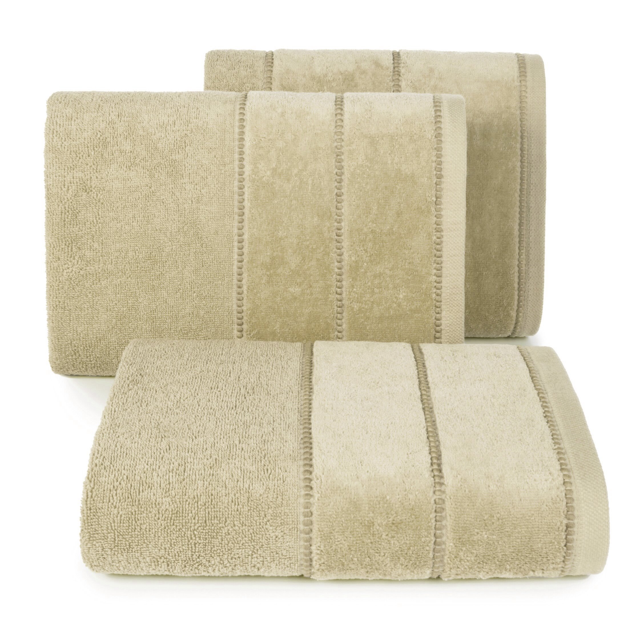 Ręcznik Mari 30x50 beżowy frotte 500 g/m2 Eurofirany - obrazek 2