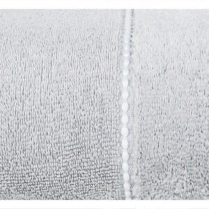 Ręcznik Mari 30x50 srebrny 500g/m2 frotte Eurofirany