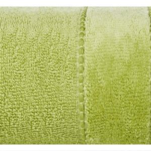Ręcznik Mari 50x90 oliwkowy z welurową bordiurą 500g/m2 Eurofirany