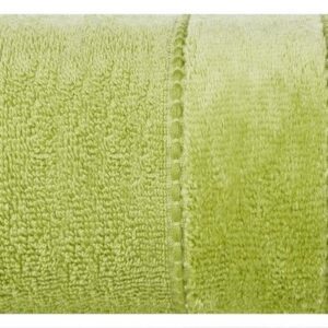 Ręcznik Mari 70x140 oliwkowy z welurową bordiurą 500g/m2 Eurofirany