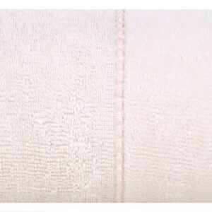 Ręcznik Mari 70x140 różowy jasny z welurową bordiurą 500g/m2 Eurofirany