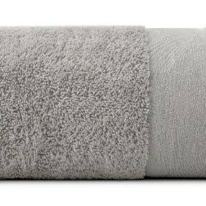 Ręcznik Mariel 50x90 srebrny frotte 500g/m2 Eurofirany