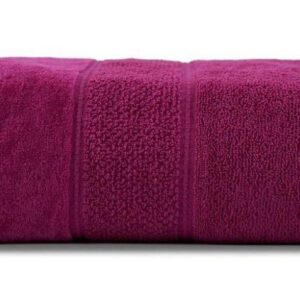 Ręcznik Mario 70x140 amarantowy 480 g/m2 frotte