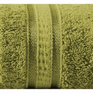 Ręcznik Mila 50x90 oliwkowy bambusowy frotta 500g/m2 Eurofirany