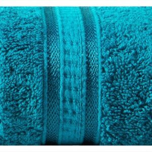 Ręcznik Mila 70x140 turkusowy 500g/m2 frotta Eurofirany