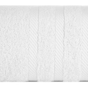 Ręcznik Milo 50x90 biały 500 g/m2 frotte bawełniany Eurofirany