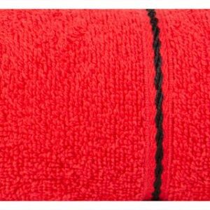 Ręcznik Mira 30x50 czerwony 13 frotte 500 g/m2 Eurofirany
