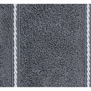 Ręcznik Mira 30x50 grafitowy 07 frotte 500 g/m2 Eurofirany