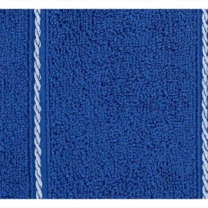 Ręcznik Mira 30x50 granatowy 09 frotte 500 g/m2 Eurofirany