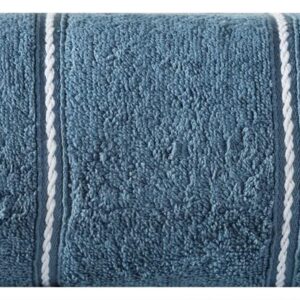 Ręcznik Mira 30x50 niebieski ciemny 10 frotte 500 g/m2 Eurofirany