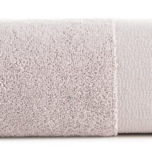Ręcznik Nessy 30x50 pudrowy róż 500 g/m2 frotte bawełniany Eurofirany