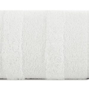 Ręcznik Pati 50x90 biały frotte pasy 500g/m2 Eurofirany