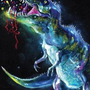 Ręcznik plażowy 70x140 Dinozaur 3280