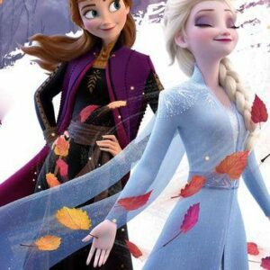 Ręcznik plażowy 70x140 Frozen Kraina Lodu bawełniany frotte dziecięcy JF 02