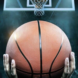 Ręcznik plażowy 70x140 Koszykówka 1774 Basketball bawełniany