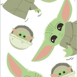 Ręcznik plażowy 70x140 Star Wars Gwiezdne Wojny Baby Yoda bawełniany August 23