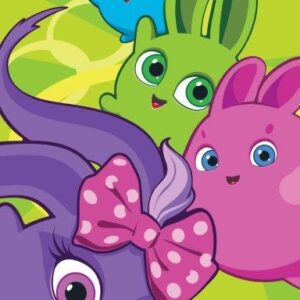 Ręcznik plażowy 70x140 Sunny Bunnies kolorowy bawełniany dziecięcy Faro 23