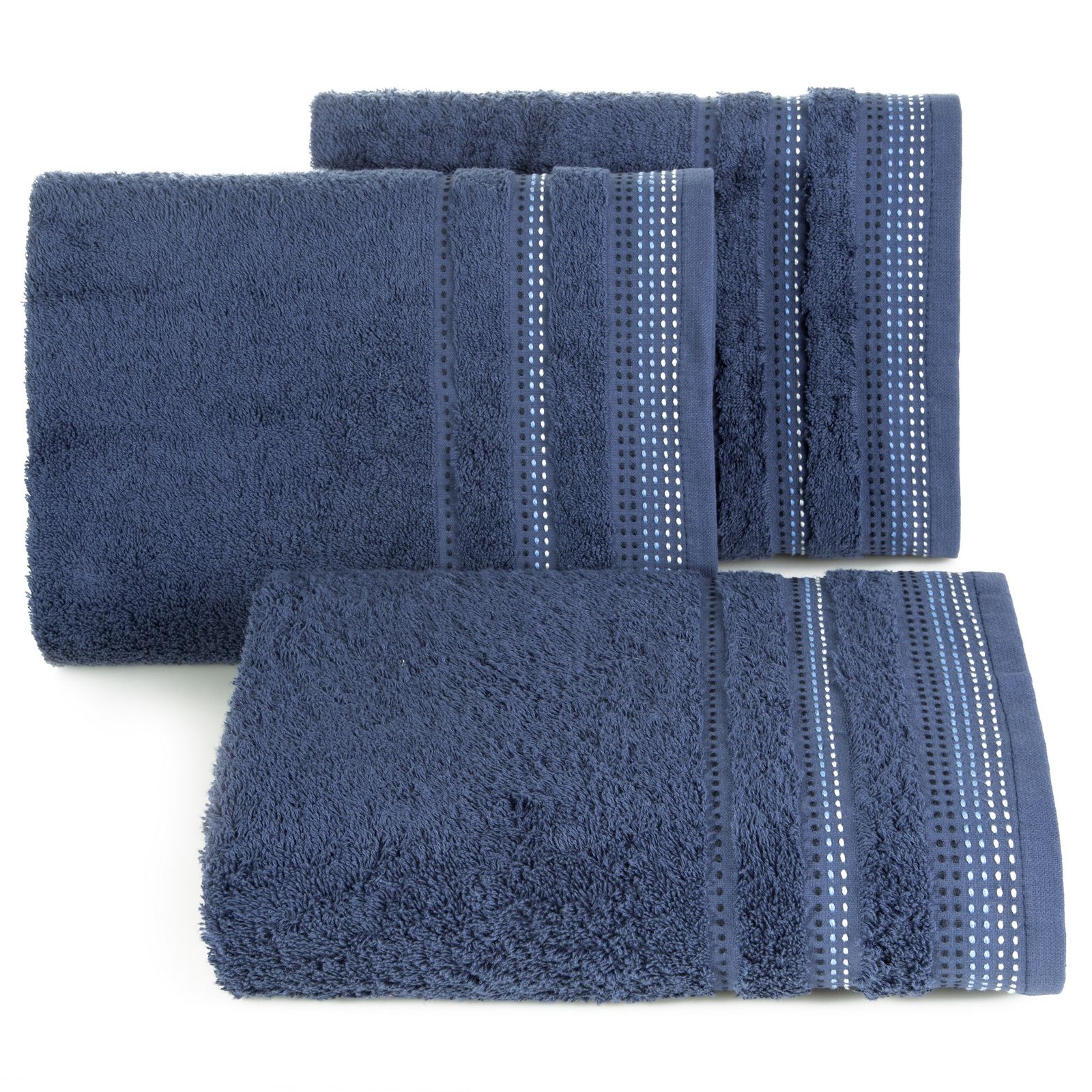 Ręcznik Pola 30x50 09 granatowy frotte 500 g/m2 Eurofirany - obrazek 2