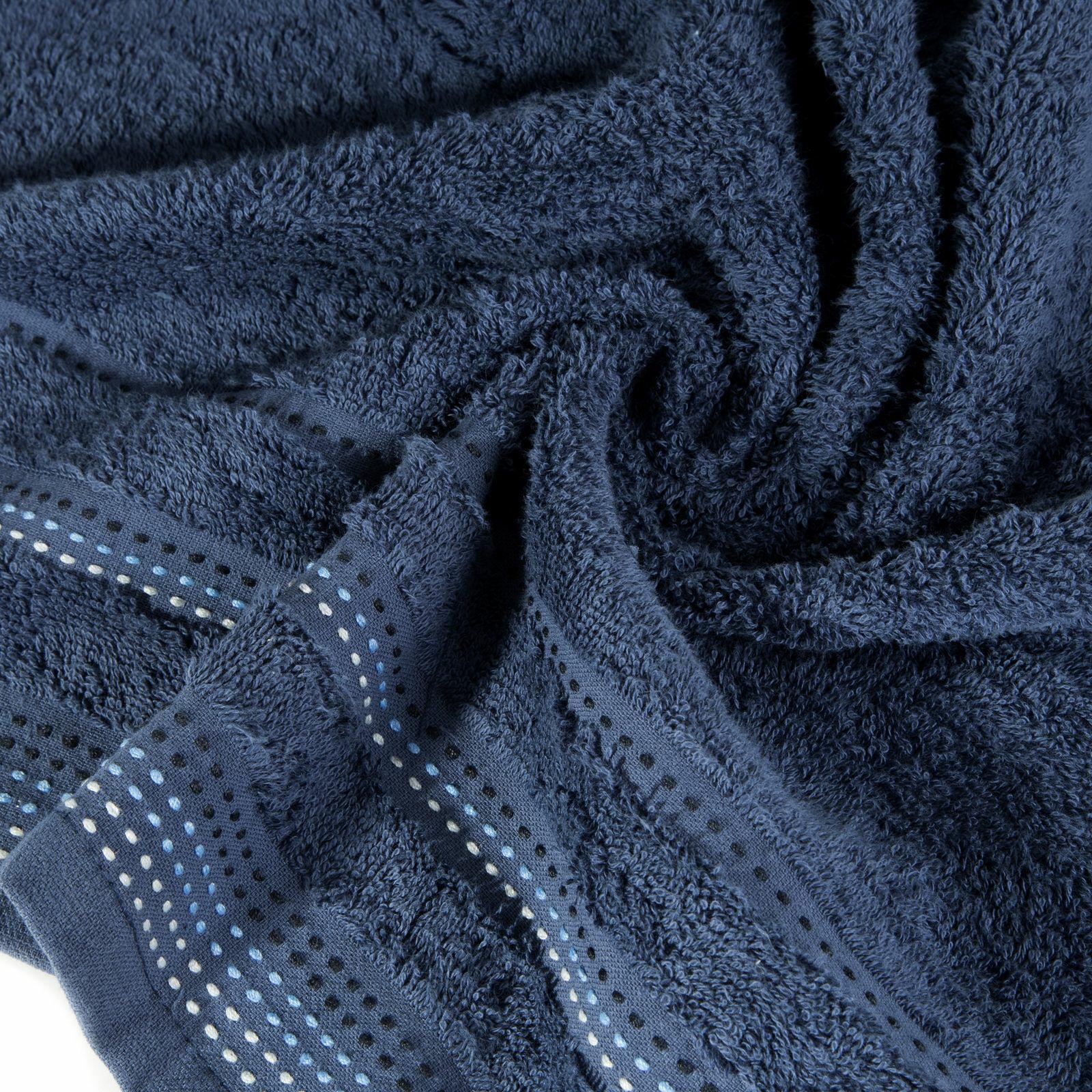 Ręcznik Pola 30x50 09 granatowy frotte 500 g/m2 Eurofirany - obrazek 4