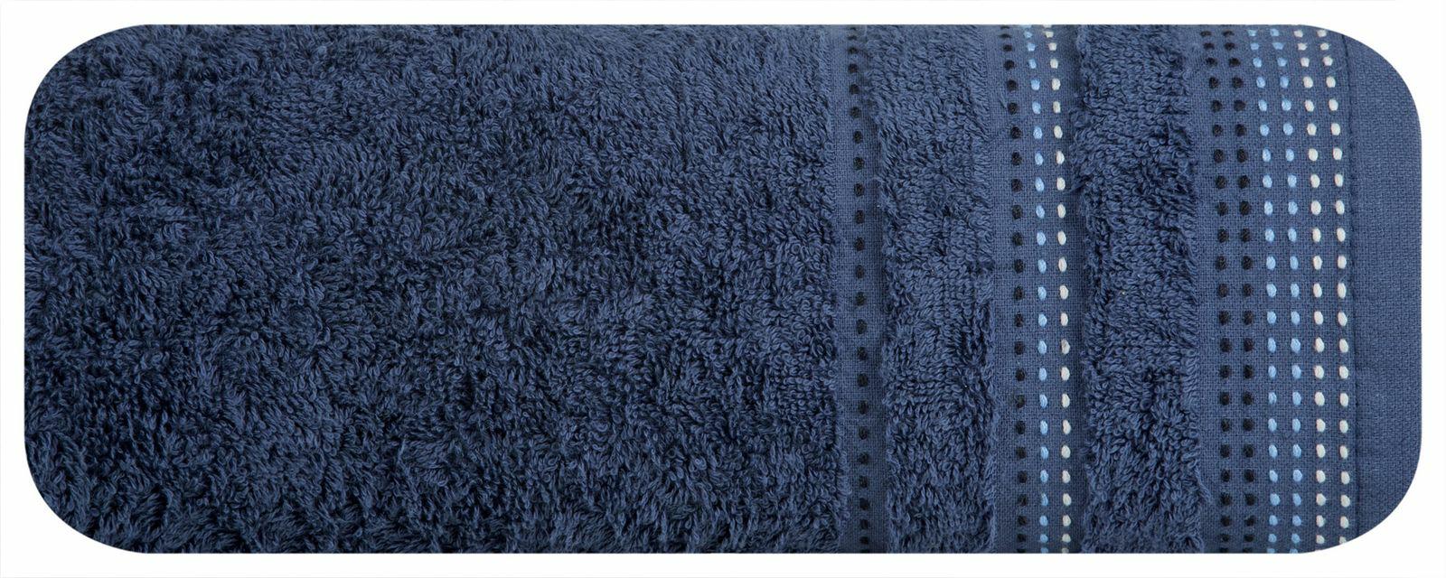 Ręcznik Pola 30x50 09 granatowy frotte 500 g/m2 Eurofirany