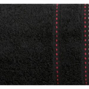 Ręcznik Pola 70x140 21 czarny frotte 500 g/m2 Eurofirany