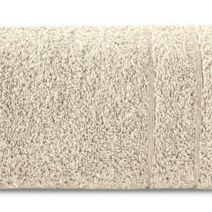 Ręcznik Reni 50x90 beżowy frotte 500g/m2 Eurofirany