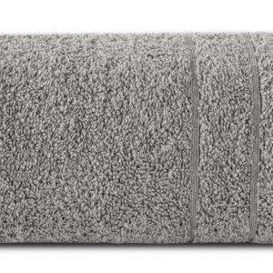 Ręcznik Reni 50x90 srebrny frotte 500g/m2 Eurofirany