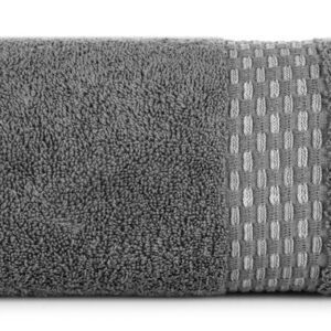 Ręcznik Riva 30x50 stalowy frotte 500g/m2 Eurofirany