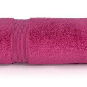Ręcznik Rocco 50x90 fuksja frotte bawełniany 600g/m2