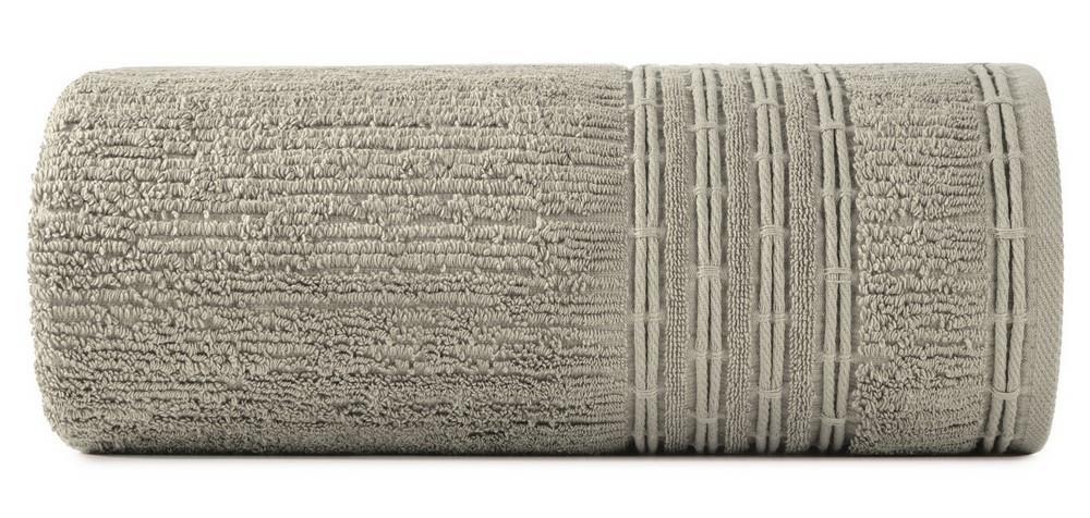 Ręcznik Romeo 50x90 brązowy jasny frotte 500g/m2 Eurofirany