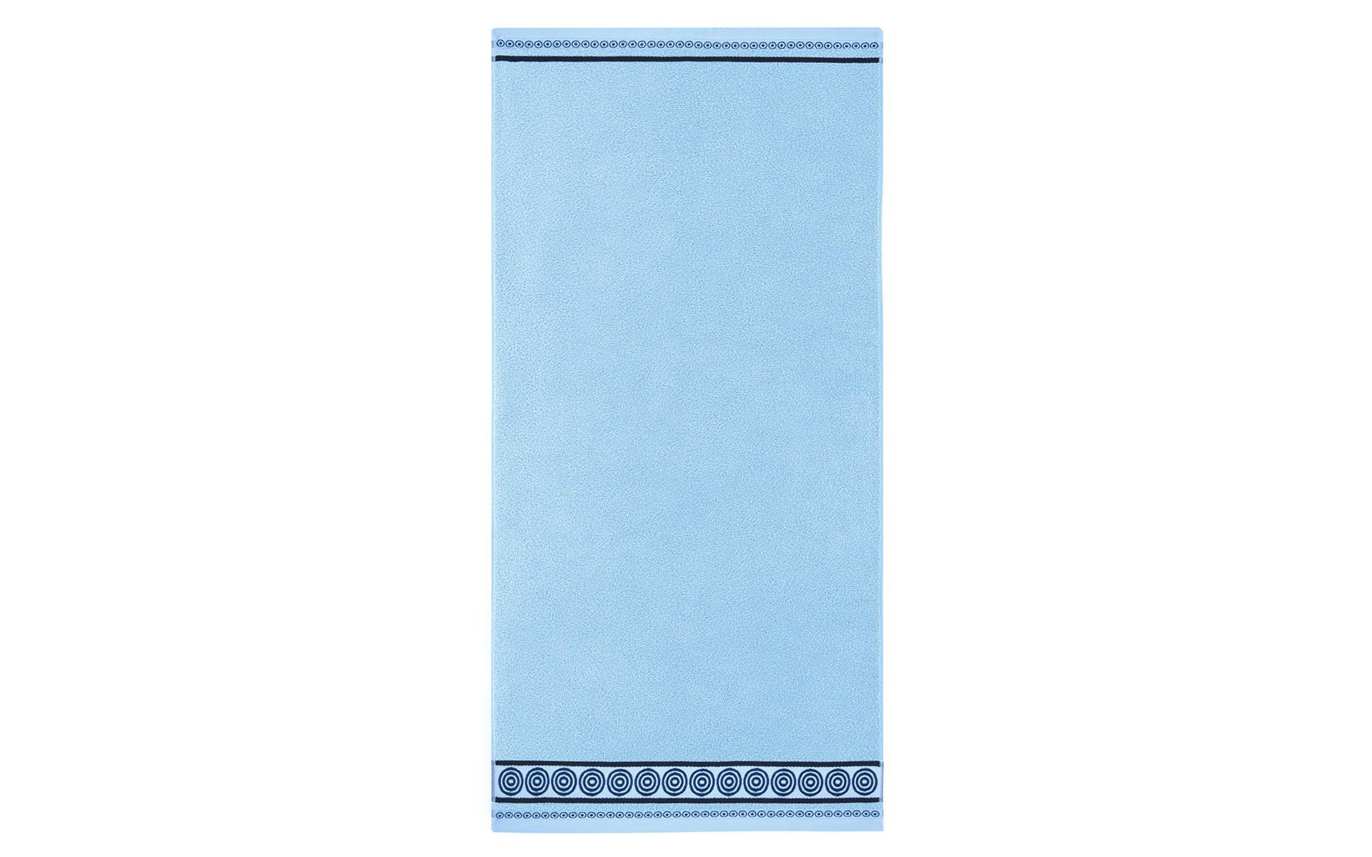 Ręcznik Rondo 2 50x90 błękitny 500 g/m2 8672/6 Zwoltex 23