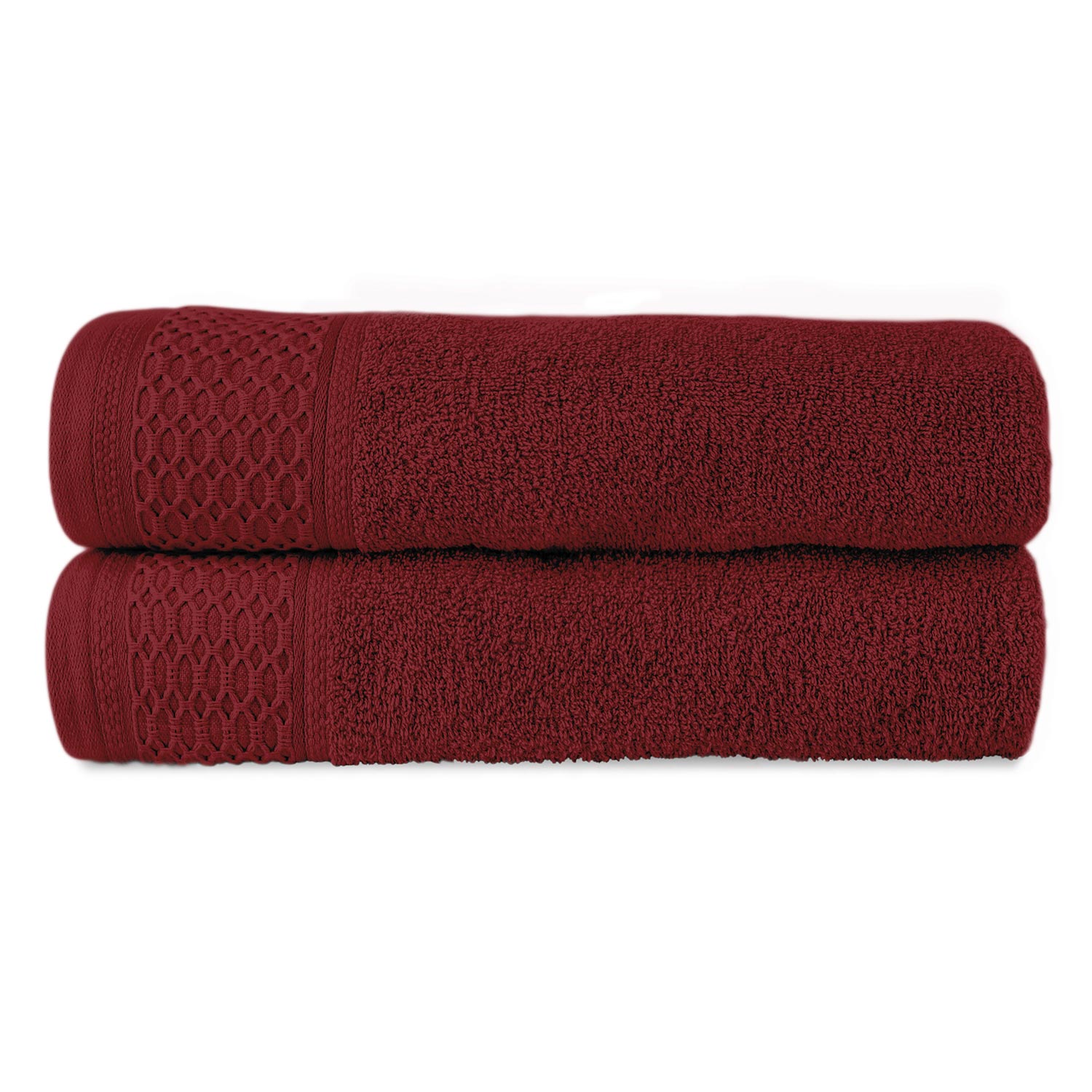 Ręcznik Solano 30x50 bordowy frotte 100% bawełna Darymex - obrazek 2