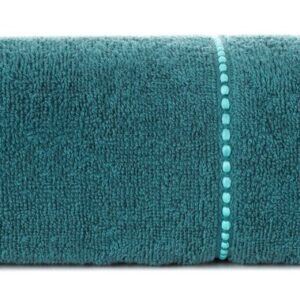Ręcznik Suzi 30x50 turkusowy ciemny 500 g/m2 frotte bawełniany Eurofirany